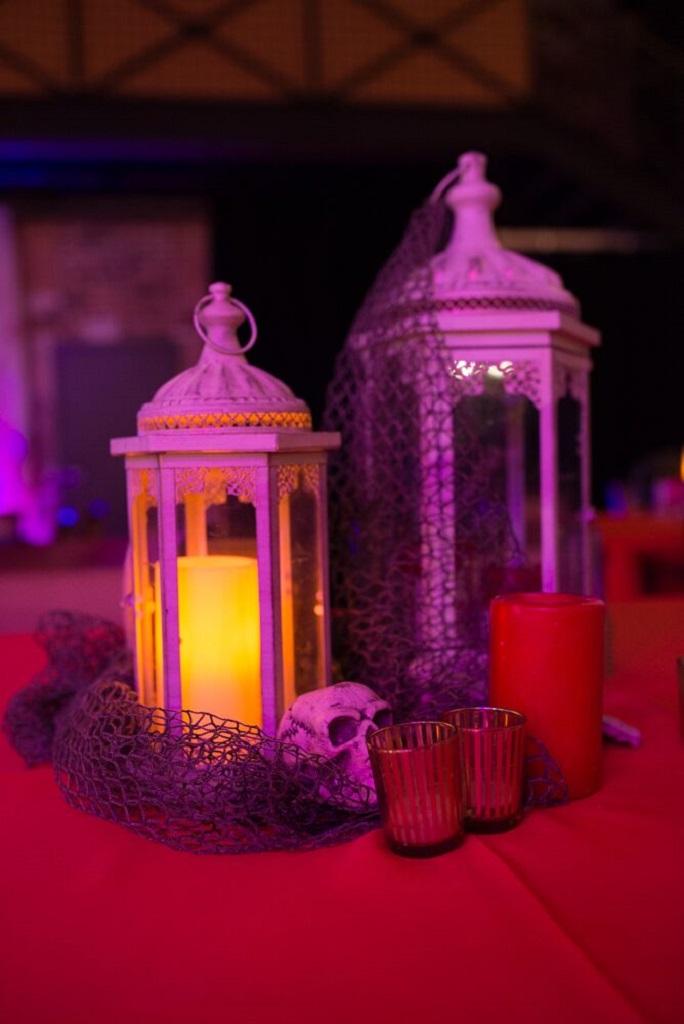 Halloween Centerpiece Candle