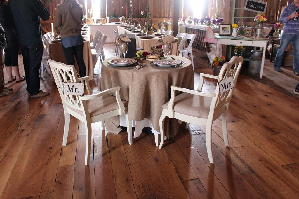 Chic Wedding Reception