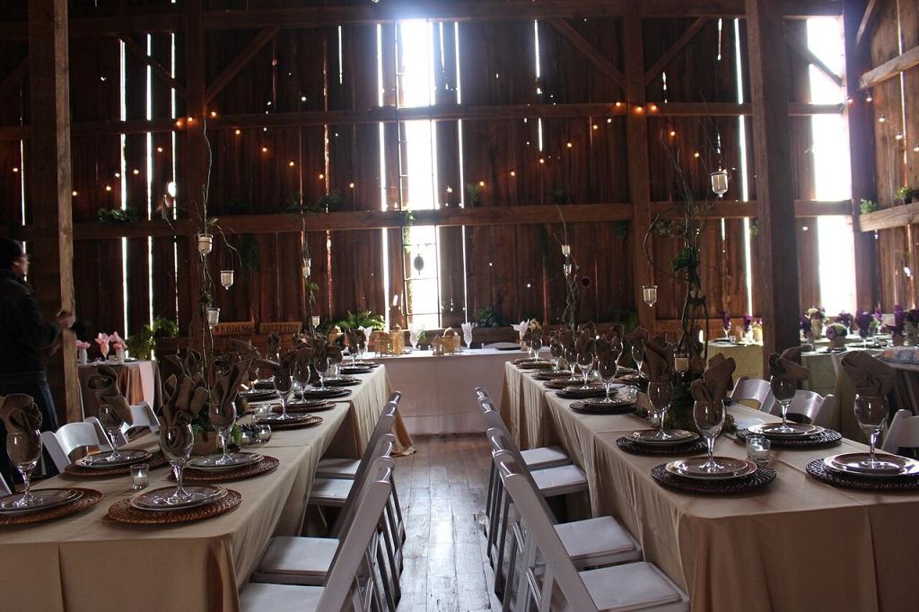 Shabby & Chic Wedding Reception