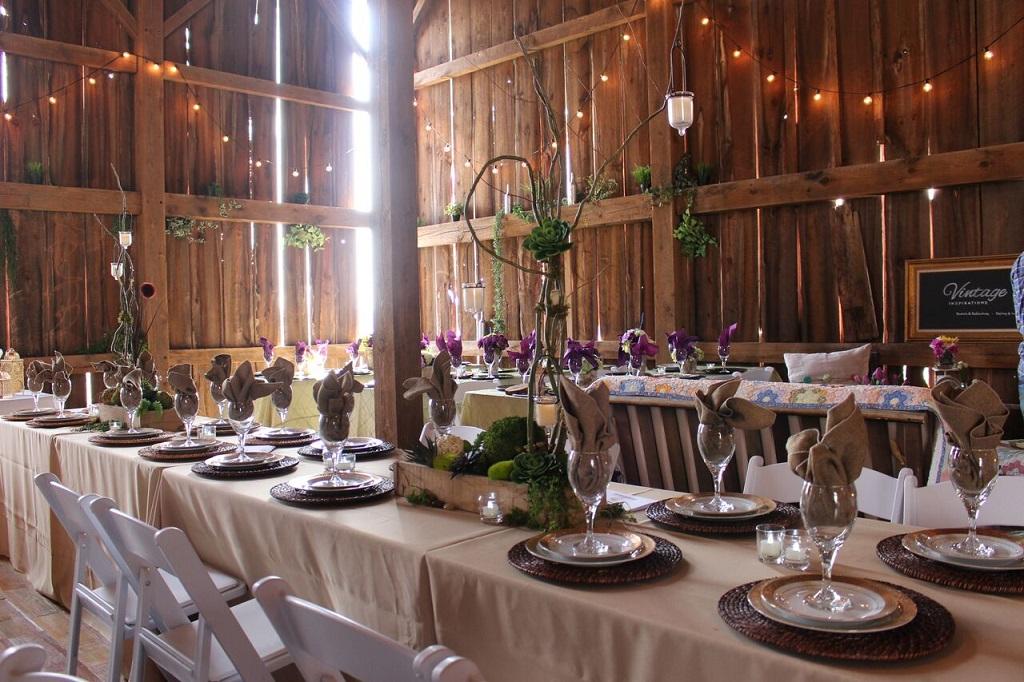 Chic Wedding Reception